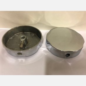 Af / Overlb greb i forkromet messing